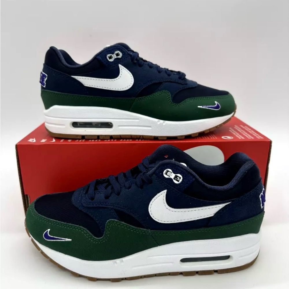 Nike air max women’s qs letterman pack navy green obsidian